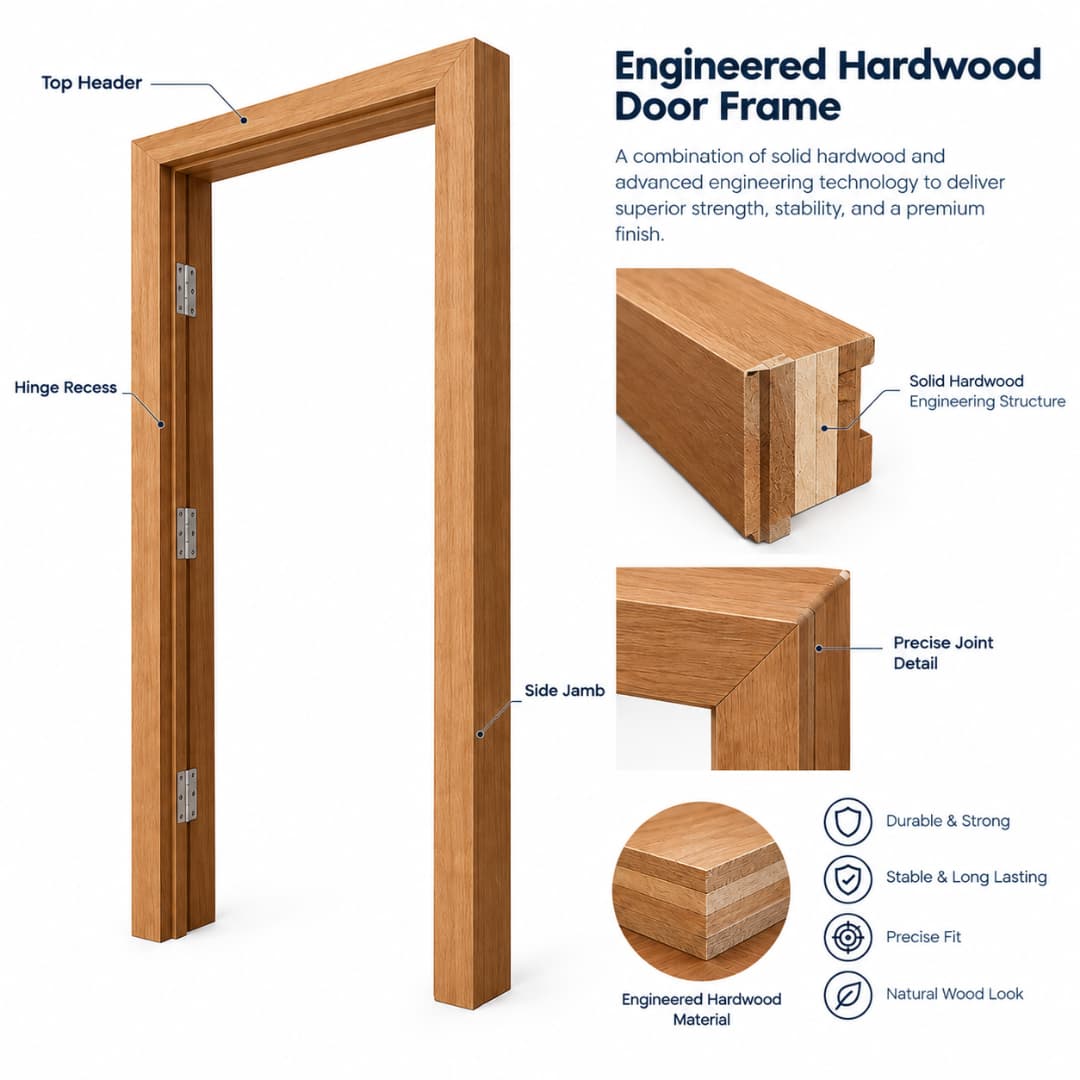 Engineered Hardwood Door Frame